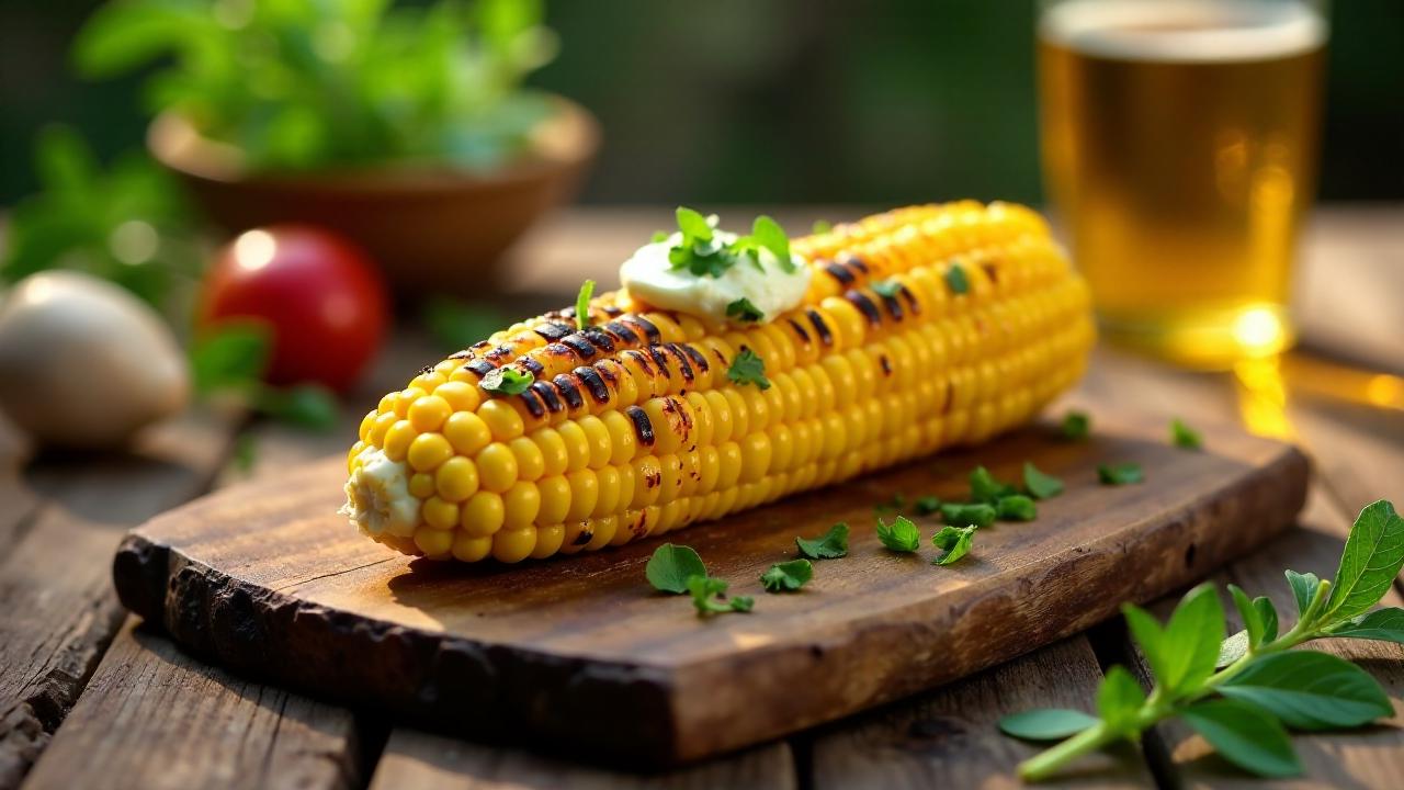 Gegrillte Maiskolben – Mit Kräuterbutter