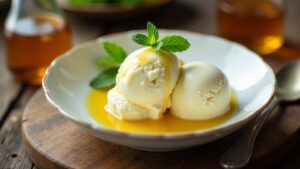 Gelato di Ricotta - Ricotta-Eis mit Honig