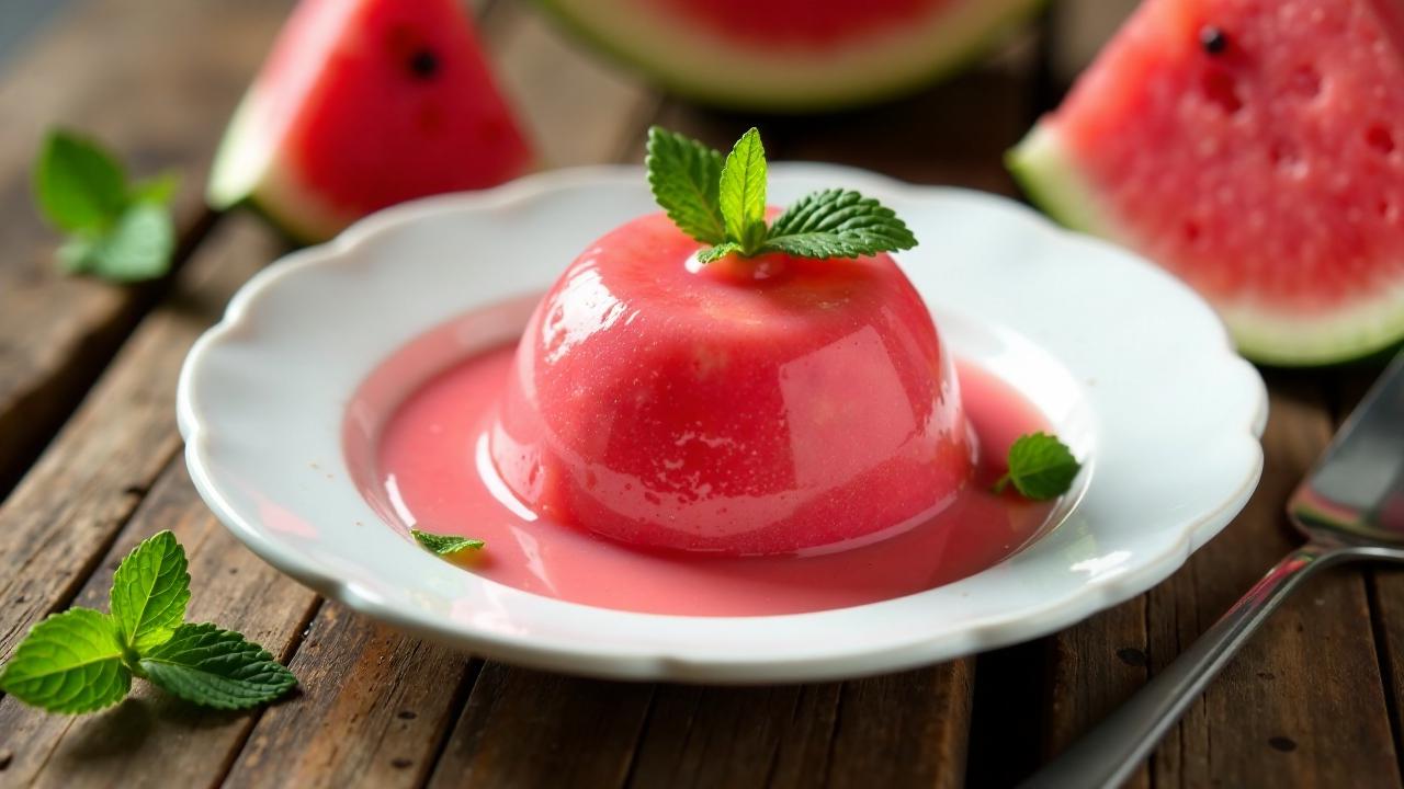 Gelo di Melone (Wassermelonenpudding)