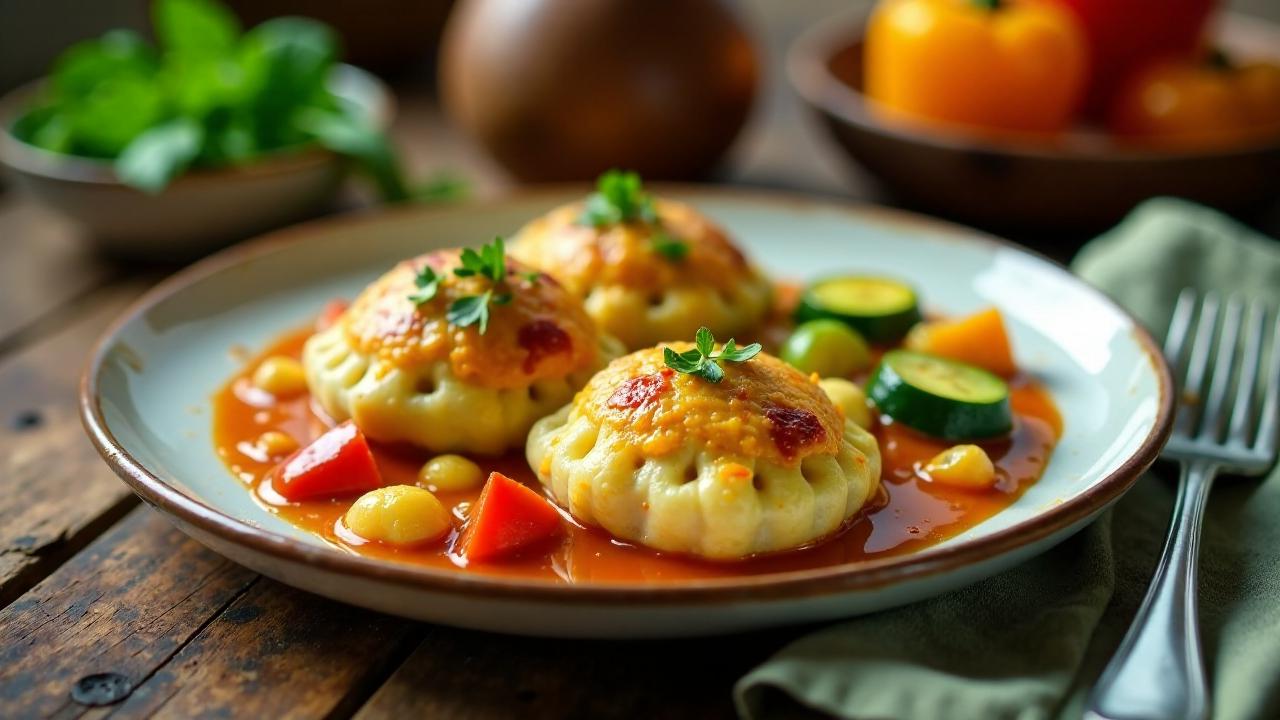 Gemüse-Maultaschen mit Kräutern