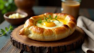 Georgisches Khachapuri