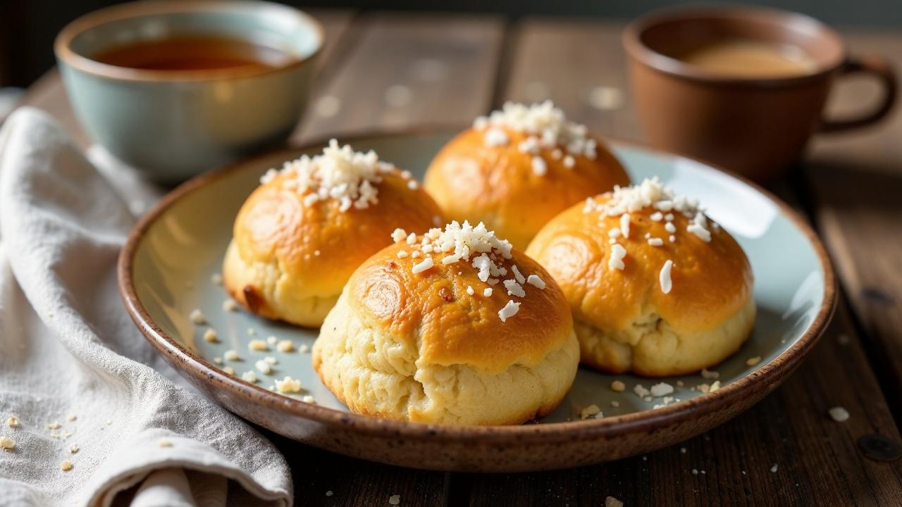 German Buns - Samoanische Kokosnussbrötchen