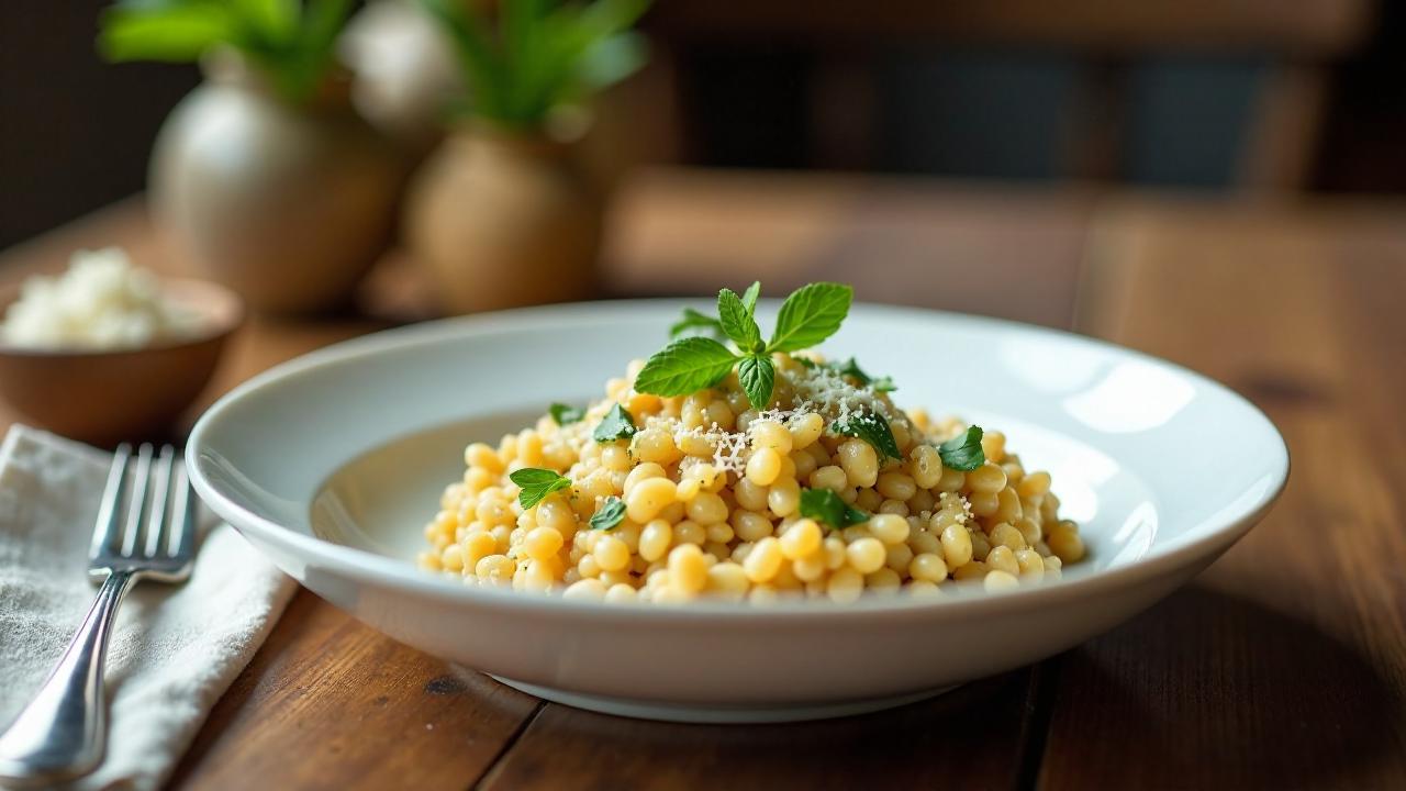 Gerste-Risotto mit Kräutern