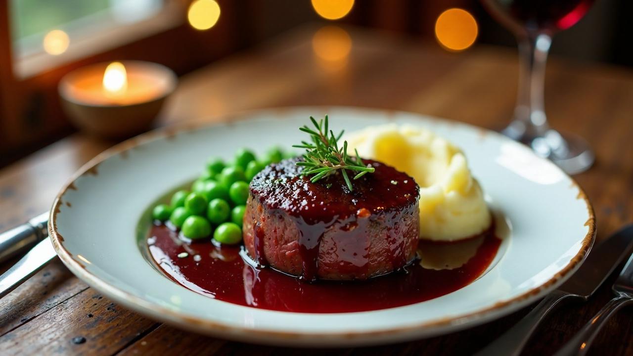 Geschmorte Rinderfilets nach hanseatischer Art