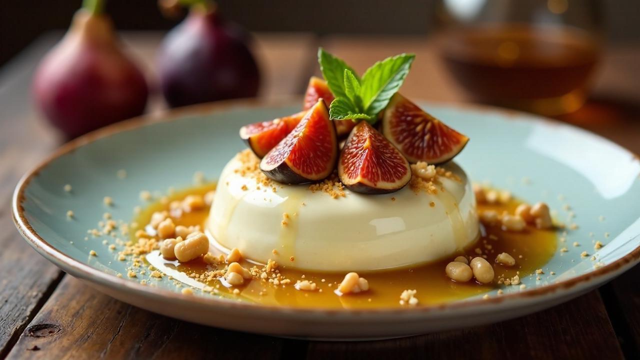 Getrocknetes Feigen-Dessert