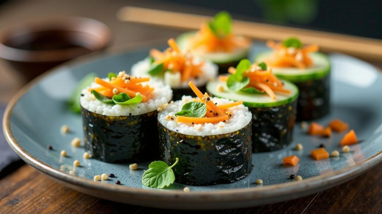 Gimbap - Reisbällchen Roll