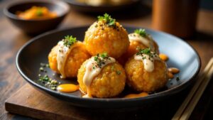 Ginger & Scallion Takoyaki