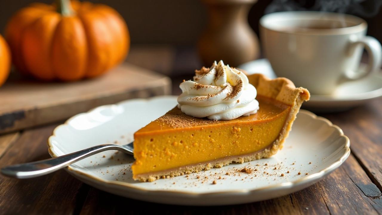 Gingersnap Pumpkin Pie