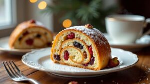 Glücksstollen mit Glücksklee