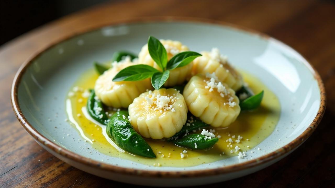 Gnudi (Toskanische Spinat-Ricotta-Klösse)