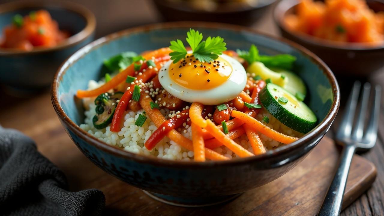 Gochujang Bibimbap - Würziger Mischreis