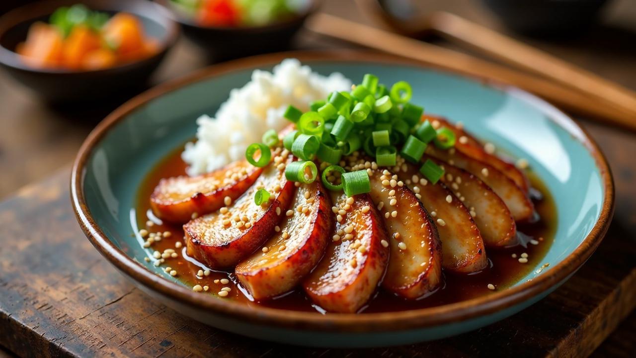 Gochujang Bulgogi - Gewürztes Schweinefleisch