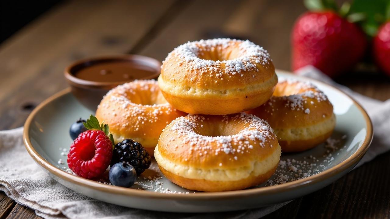 Gogoși - Rumänische Donuts