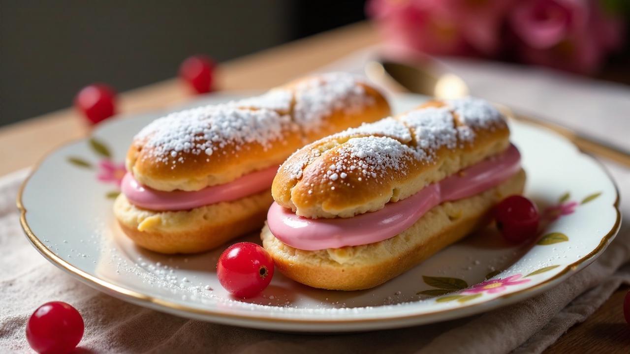 Gojibeere-Eclairs