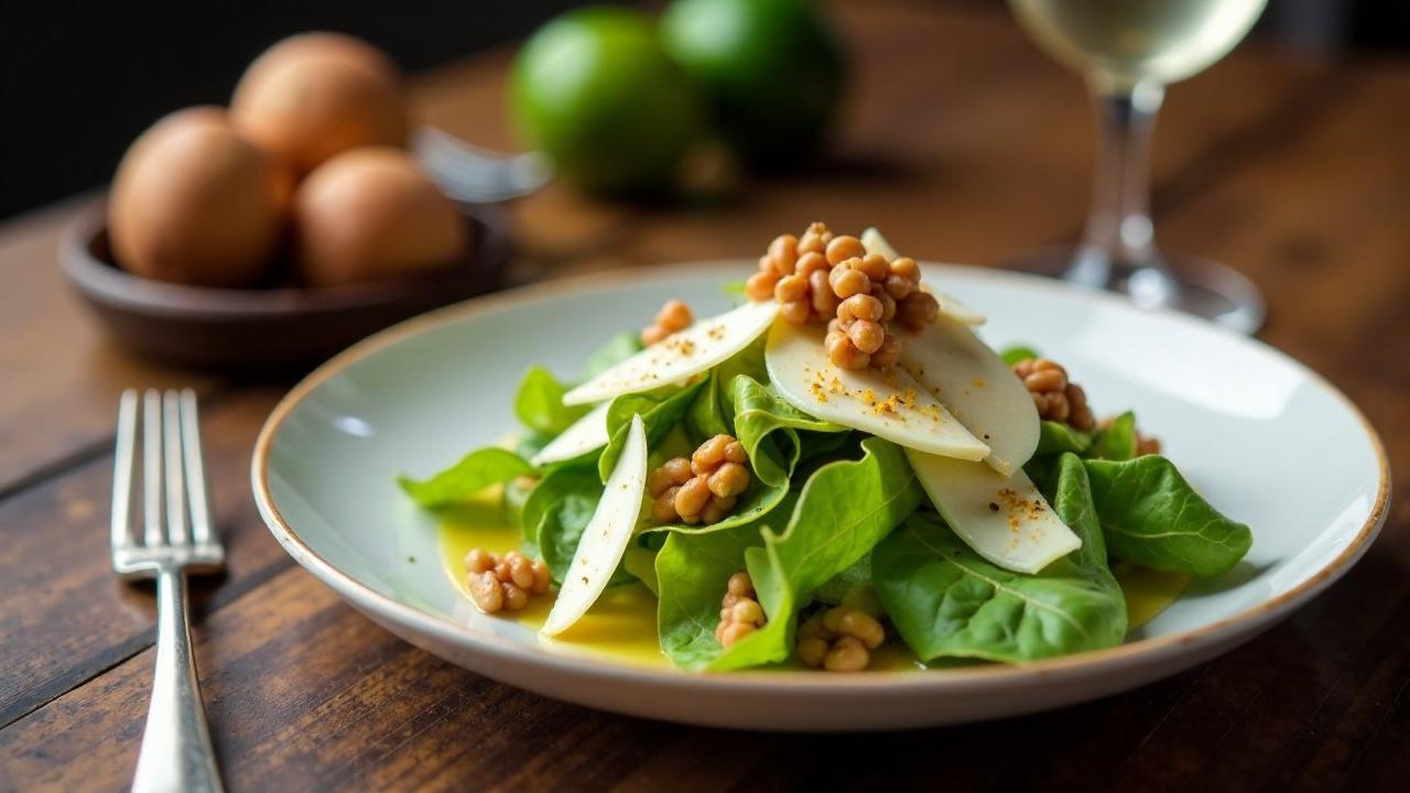 Grana-Salat mit Walnüssen