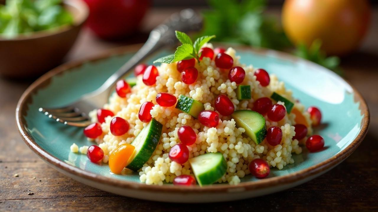 Granatapfel-Bulgur-Salat