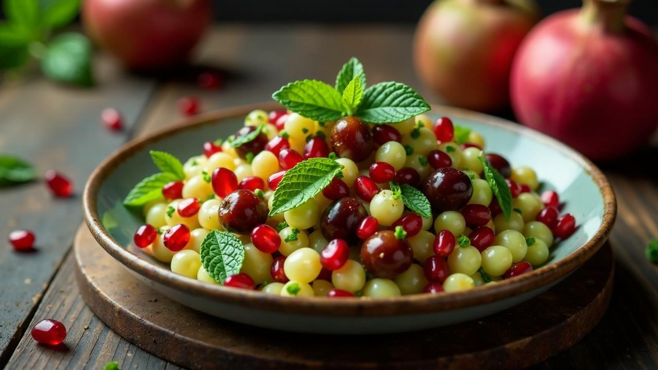 Granatapfel-Dattel-Salat