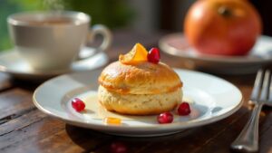 Granatapfel-Orangen-Madeleines