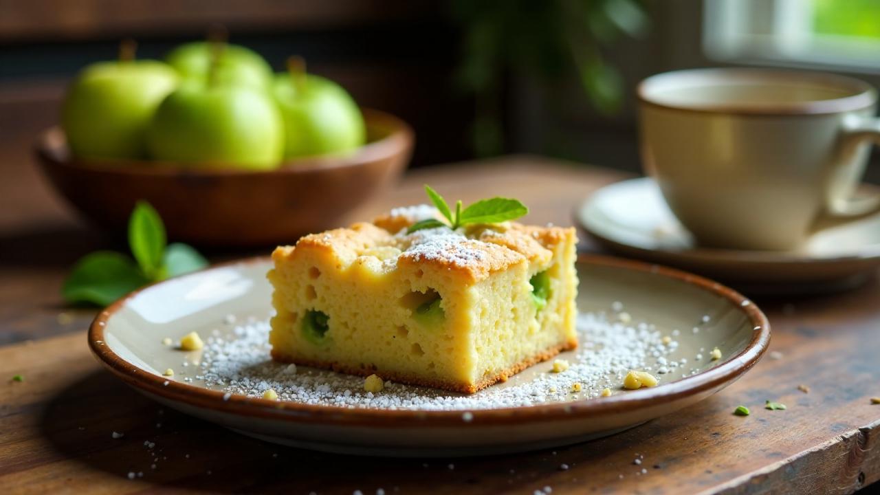 Granny Smith Apfel-Blondies