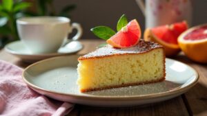 Grapefruit-Mandel-Kuchen