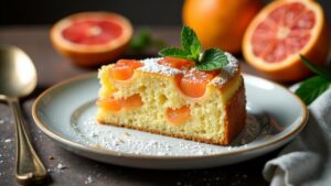 Grapefruit-Wüstenkuchen