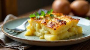 Gratin Dauphinois: Kartoffelauflauf mit Sahne und Käse