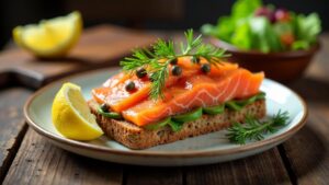 Gravlax-Sandwich