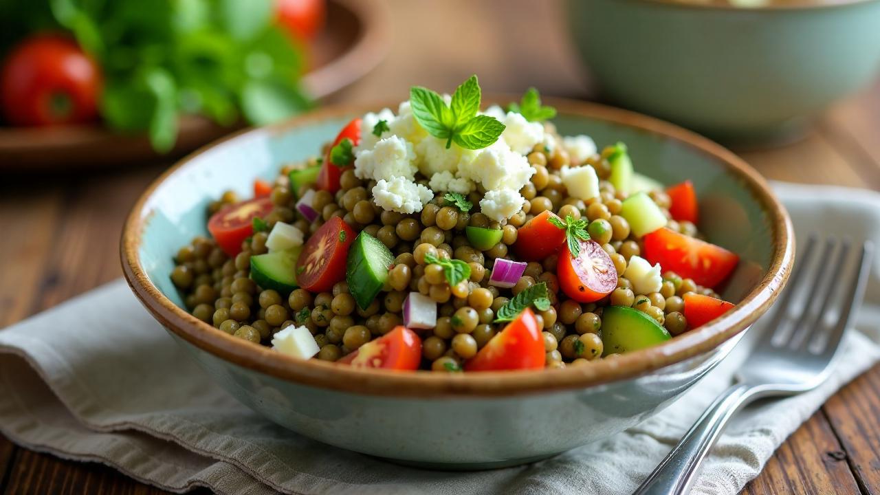 Greek Lentil Salad