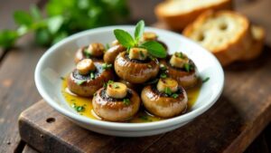 Greek Vinegar Mushroom