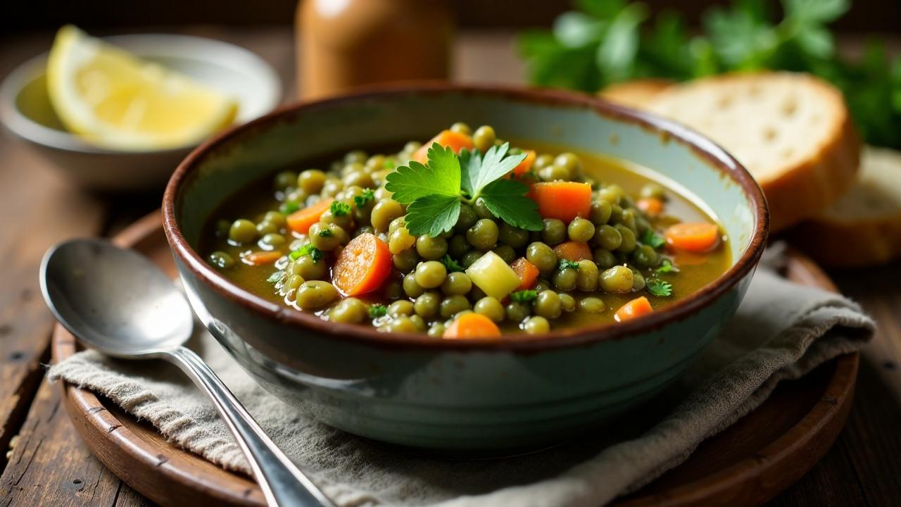 Green Lentils: Grüne Linsen