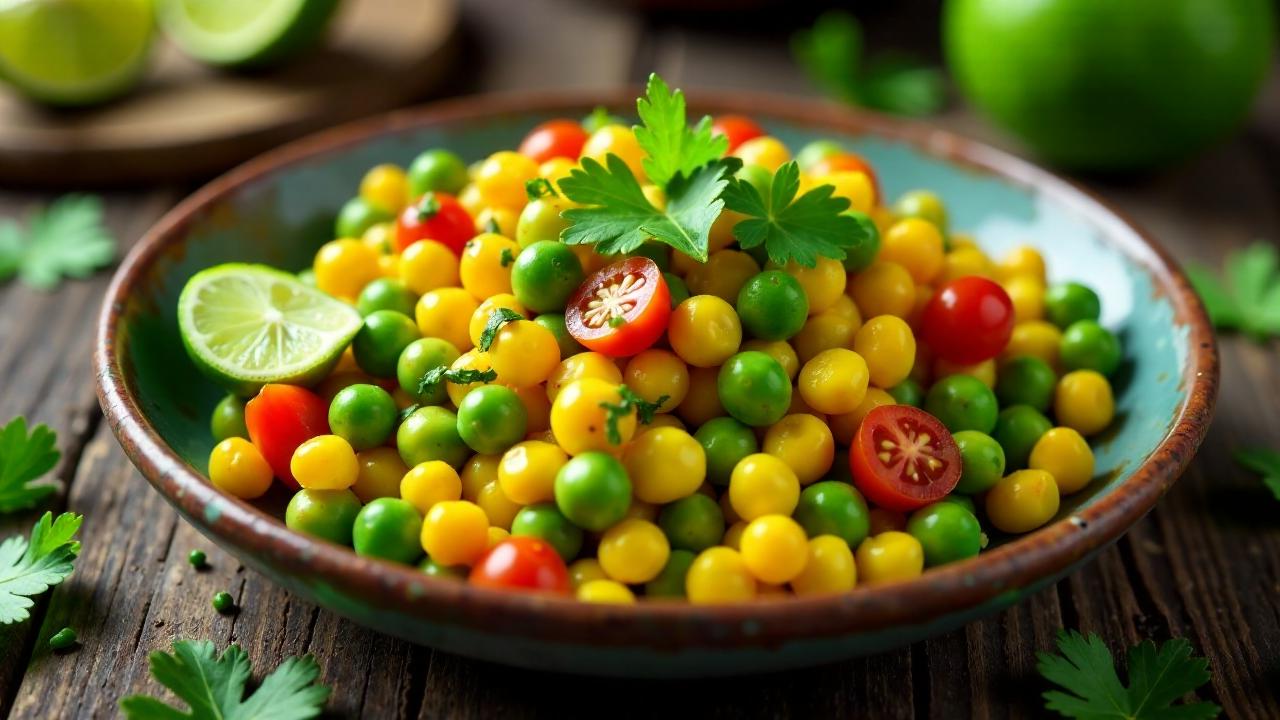 Green Pea & Corn Chaat