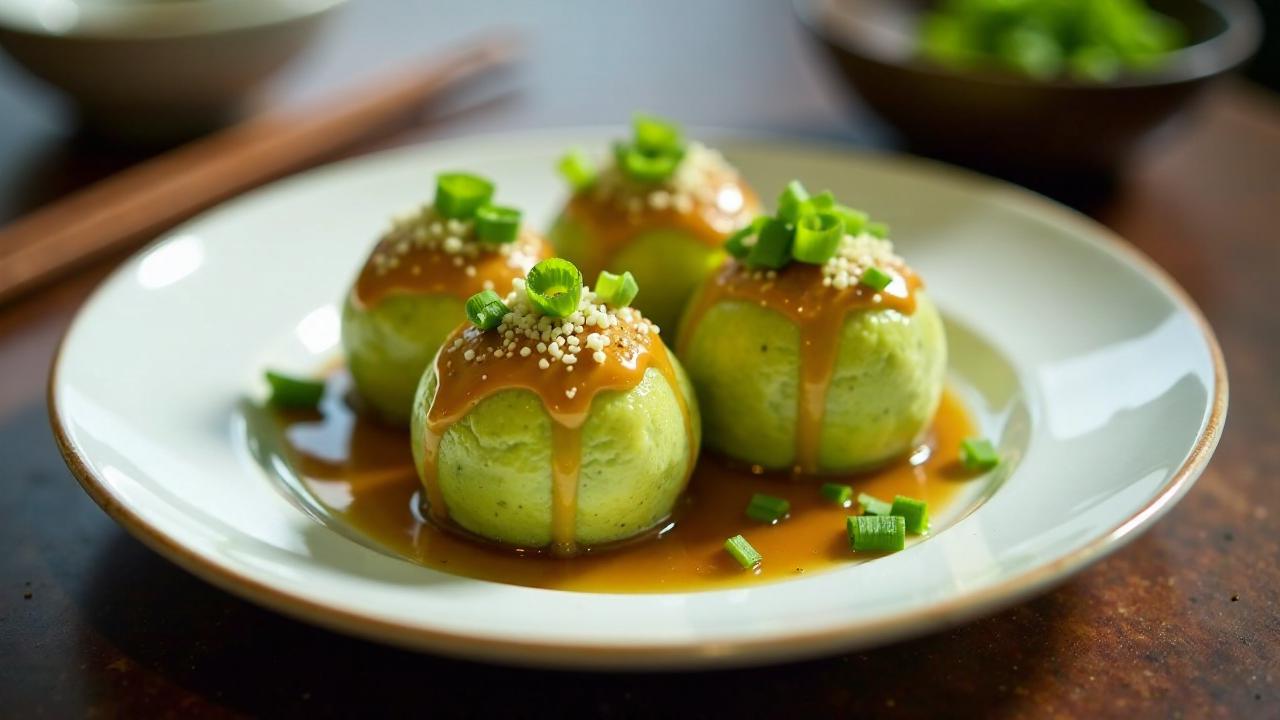 Green Tea (Matcha) Takoyaki