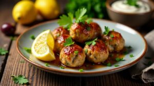 Griechische Kräuteralbondigas