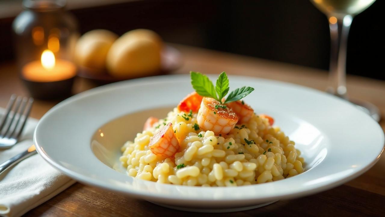 Griechischer Hummer-Risotto