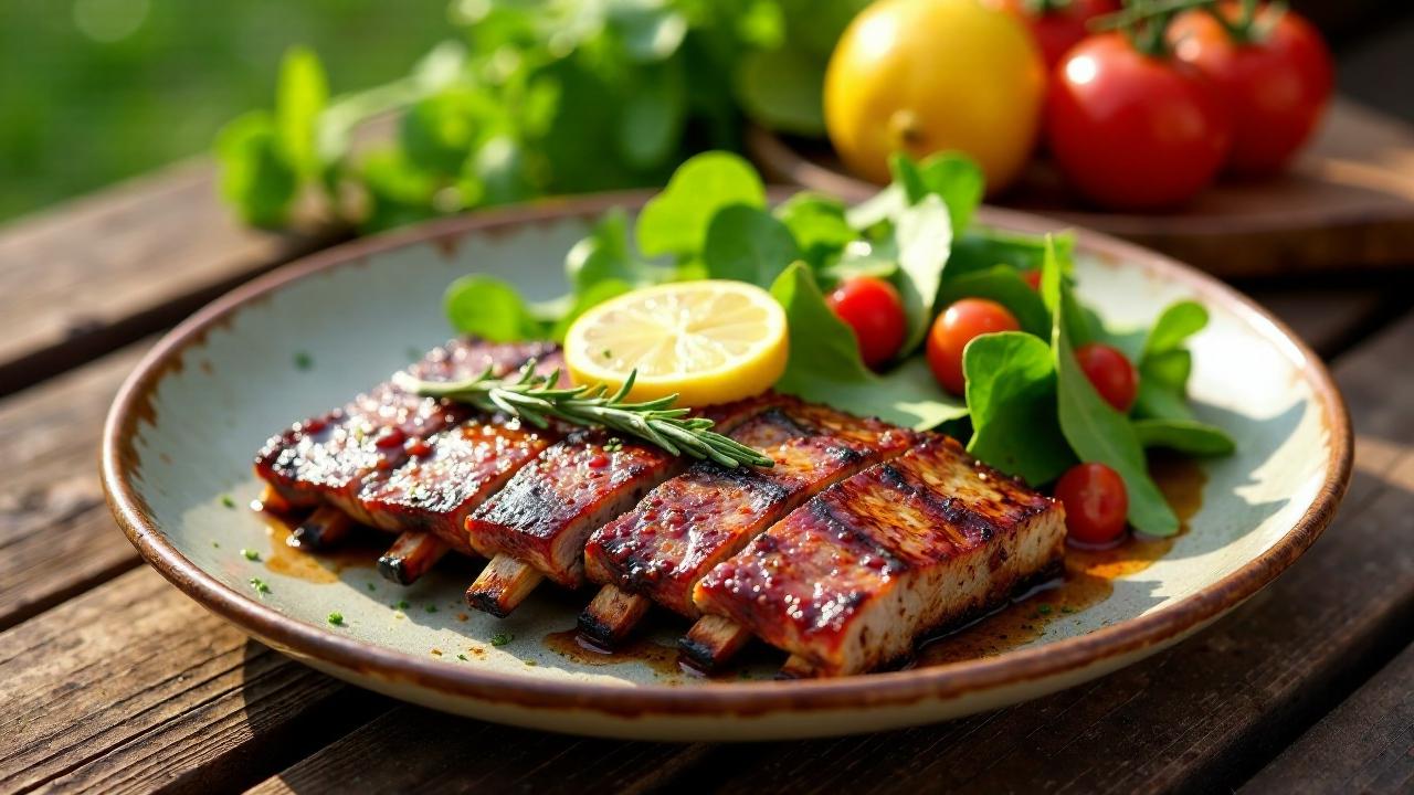 Grilled Lamb Ribs