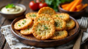 Grillen-Cracker mit Chia-Samen