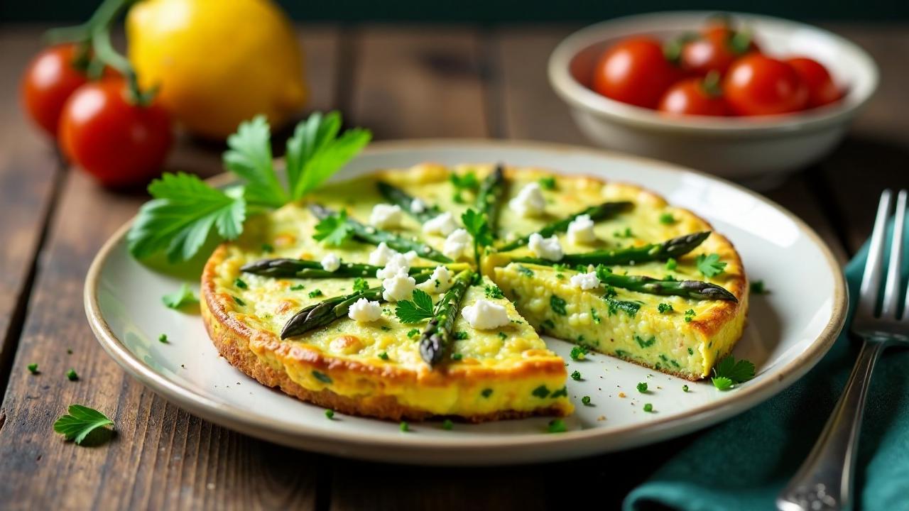 Grillen-Spargel-Frittata