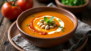 Groundnut Soup – Erdnuss- und Tomatensuppe