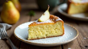 Gâteau de Poires Caramélisées (Karamellisierter Birnenkuchen)