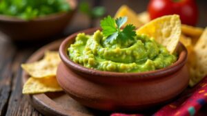 Guacamole im Tontopf