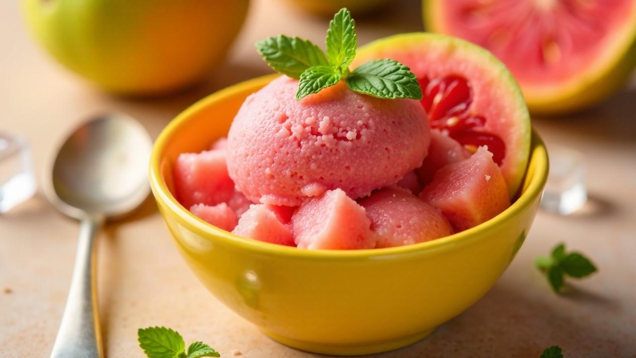 Guava-Sorbet