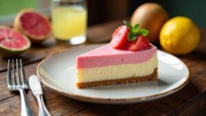 Guava Duff Cheesecake