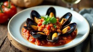 Guazzetto di Cozze (Muschelgericht)