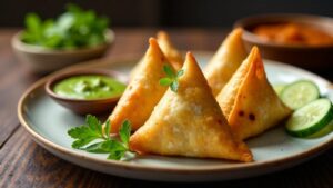 Gul Samosa - Rosen Samosas