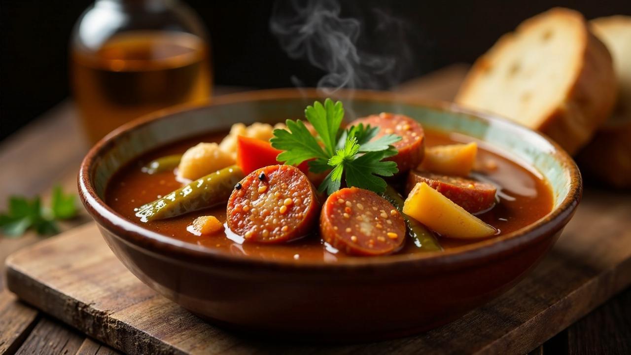 Gumbo with Andouille Sausage and Okra