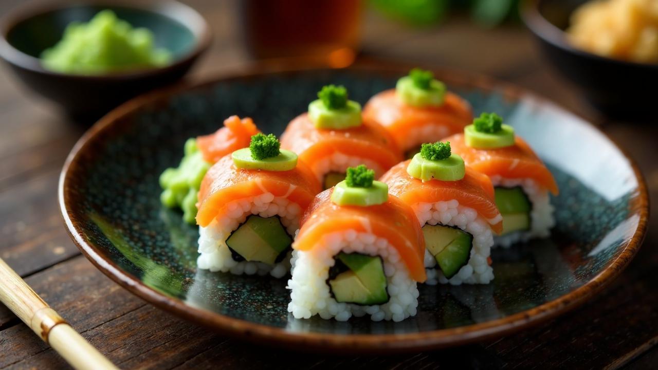 Gunkan Maki (Schiffchen-Rolle)