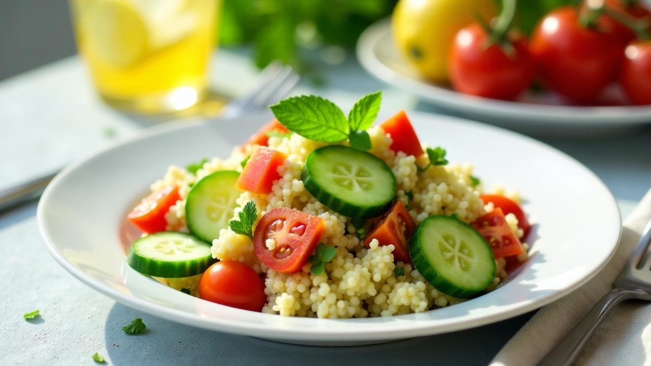 Gurken-Quinoa-Salat mit Minze