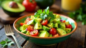 Guyanese Avocado Salad