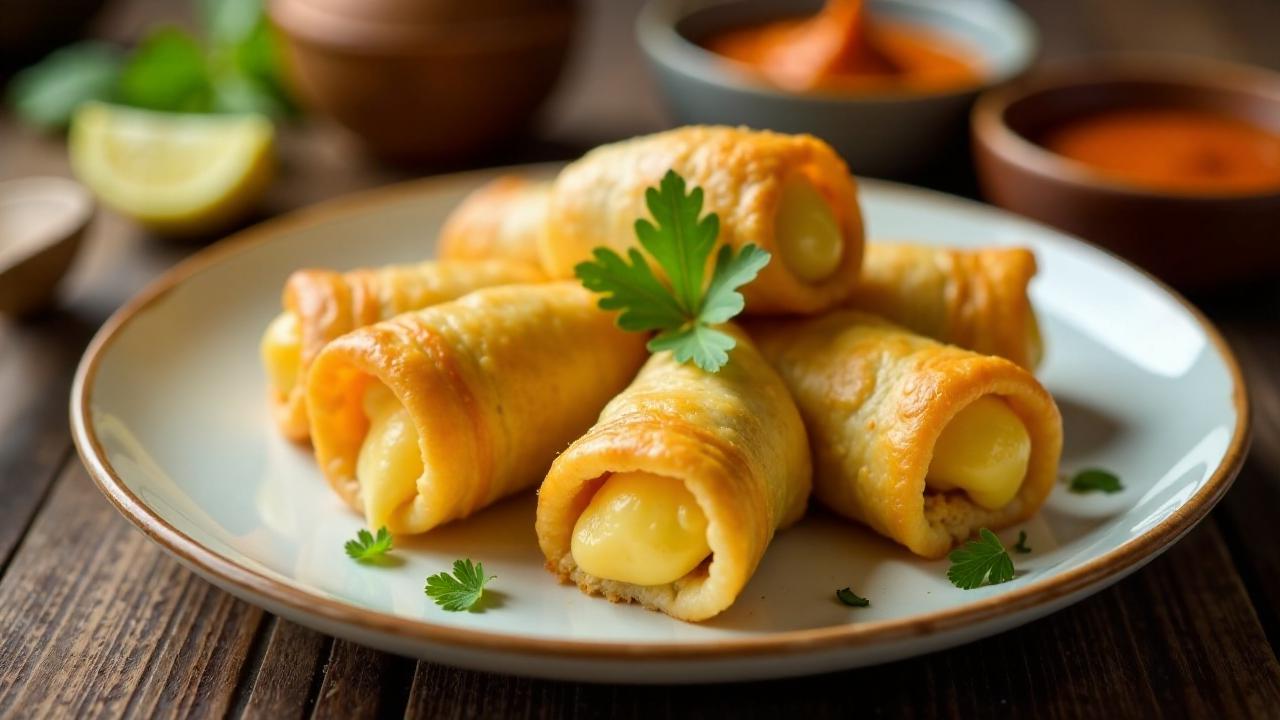 Guyanese Cheese Rolls