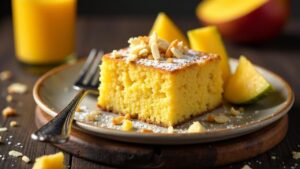 Guyanese Conkies (Cornmeal and Coconut Cake)